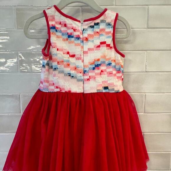 Pippa & Julie Hot Pink Dress Size Size 2T - Picture 3 of 7